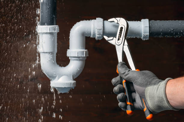 Professional Drain Cleaning technician working in Motley, MN